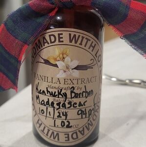 Handmade Vanilla Extract - 1 oz